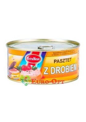 Evrameat Pasztet z Drobiem(Курица) 300g