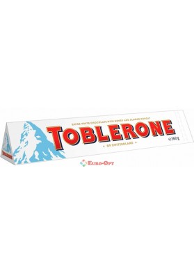 Toblerone White Chocolate Honey & Almond Nougat
