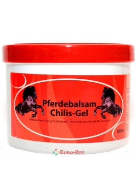 Согревающая мазь Pferdebalsam Chilis Gel (Лошадиный бальзам) 500ml.