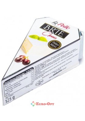 Сыр La Polle Brie (Мягкий с Белой Плесенью) 125g.