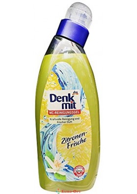 Средство для чистки унитаза Denkmit WC-Reinigungsgel Zitrone 750ml.