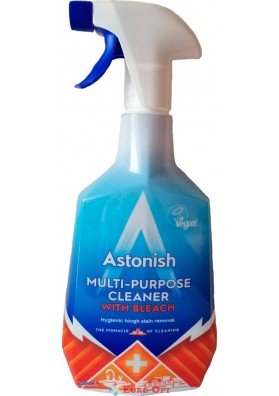 Відбілюючий Засіб для Раковин і Ванн Astonish Multi-Purpose Cleaner With Bleach 750ml. 