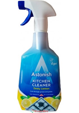 Спрей для Удаления Жира Astonish Kitchen Cleaner Zesty Lemon 750ml.