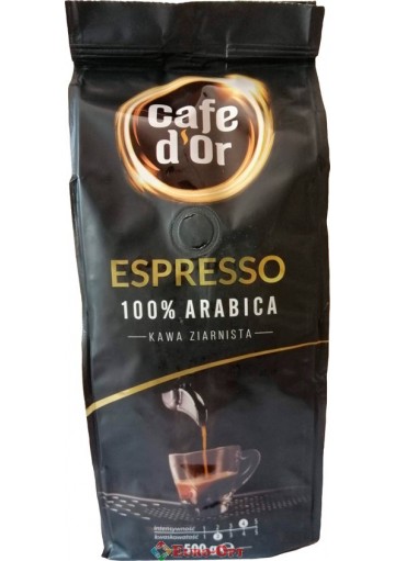 Кава в зернах Cafe D`or Espresso (Кафе Д`ор Еспрессо) 500g.