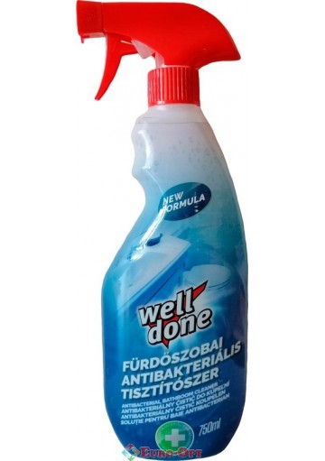 Антибактеріальний Засіб для Ванної Well Done Furdoszoba Antibakterialis 750ml. 