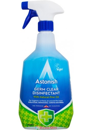 Дезінфікуючий Засіб Astonish Germ Clear Disinfectant 750ml.