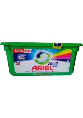Капсулы для Стирки Ariel Touch of Lenor Color Freshness 26 Pods