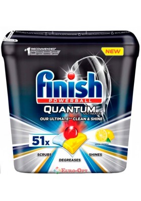 Таблетки для Посудомийних Машин Finish Quantum Ultimate 51 tabs