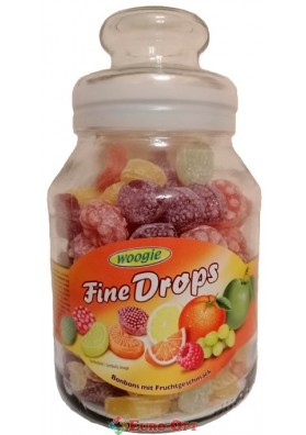 Леденцы Woogie Fine Drops Frucht 960g