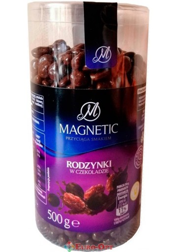Ізюм в чорному шоколаді Magnetic 500g