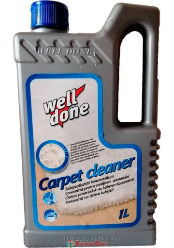 Рідина для чищення килимів і м'яких меблів Well Done Carpet Cleaner 1L