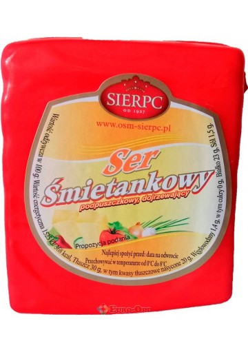 Сыр Sierpc Ser Smietankowy 500g