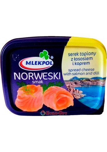 Сир плавлений Mlekpol norweski smak 150g