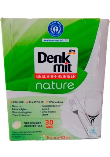 Таблетки для посудомоечных машин Denkmit Nature 30 Tabs