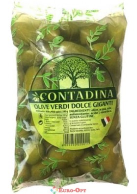 Оливки Королівські Olive Verdi Contadina 500g