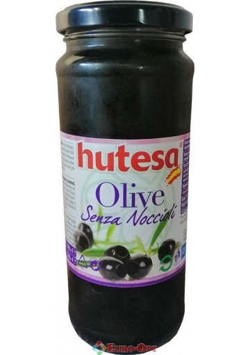 Оливки Чорні Hutesa 350g