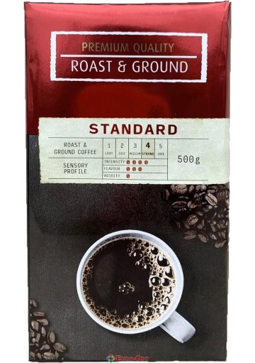 Кава Standard, Premium Quality, Roast & Ground, 500g