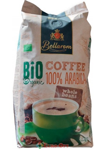 Кофе в зернах Bellarom BIO Organic coffee 100% Arabica 1000g.