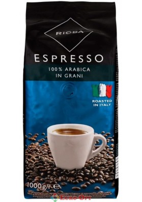 Кофе в зернах Rioba Espresso 100% Arabica 1kg.
