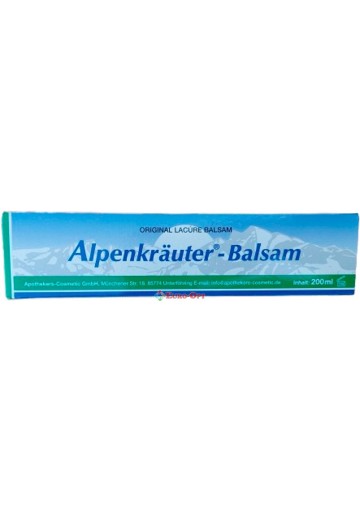 Бальзам Обезболивающий Alpenkrauter Balsam (Альпенкраутер) 200ml.