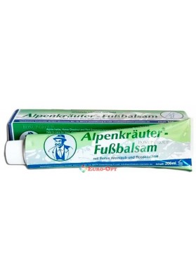 Бальзам для ног Alpenkrauter-Fubalsam (Альпенкраутер Альпийские Травы) 200ml.
