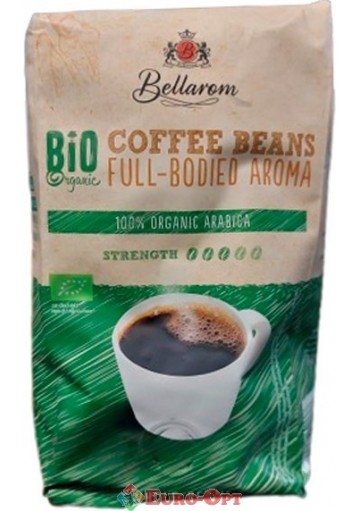 Кофе в зернах Bellarom Bio Organic coffee 100% Arabica 500g.