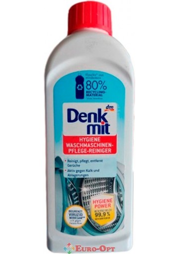 Очиститель Антикальк для Стиральной машины Denkmit Hygiene Waschmaschinen Pflege Reiniger 250ml.
