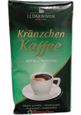 Кофе молотый J.J.Darboven Kranzchen Kaffee 500g.