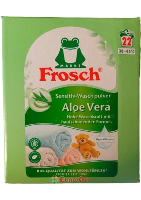 Стиральный порошок Frosch Sensitiv-Waschpulver Aloe Vera 1.45kg.