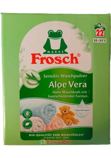 Стиральный порошок Frosch Sensitiv-Waschpulver Aloe Vera 1.45kg.
