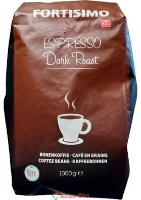 Кофе в зернах Fortisimo Espresso Dark Roast 1kg.