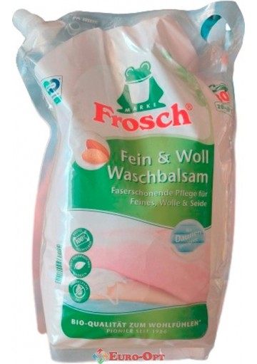 Гель для Стирки Деликатных Тканей Frosch Fein-Woll Waschbalsam 1.8l.