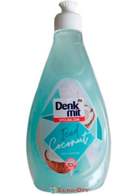 Средство для мытья посуды Denkmit Spülmittel Balsam Iced Coconut с ароматом кокоса 500ml.