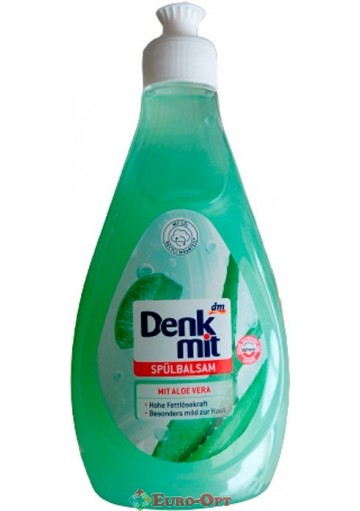 Средство для мытья посуды Denkmit Spulbalsam Aloe Vera 500ml.