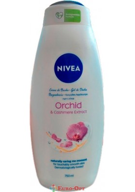Гель для душа Nivea Orchid и Cashmere 750ml.
