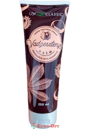 Крем для ног с Конским Каштаном и Маслом Виноградных листьев UW Classic Horse Chestnut Cream 250ml.
