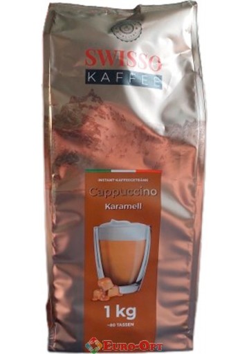 Капучино Swisso Kaffee Cappuccino Karamell 1kg.