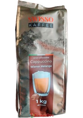 Капучіно Swisso Kaffee Cappuccino Wiener Melange 1kg.