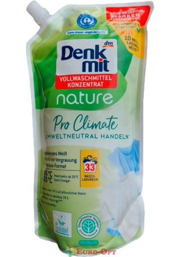 Гель для стирки Denkmit Pro Climate Konzentrat 1l.