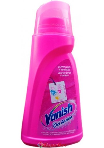 Жидкий Пятновыводитель для Тканей Vanish Oxi Action 1l.