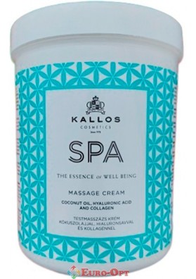 Крем для масажу Kallos Cosmetics SPA 1000ml.