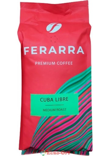 Кава в зернах Ferarra Cuba Libre 1kg.