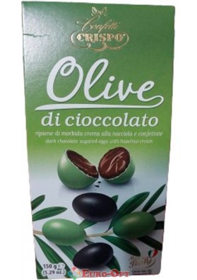 Шоколадні яйця Confetti Olive di Cioccolato 150g.