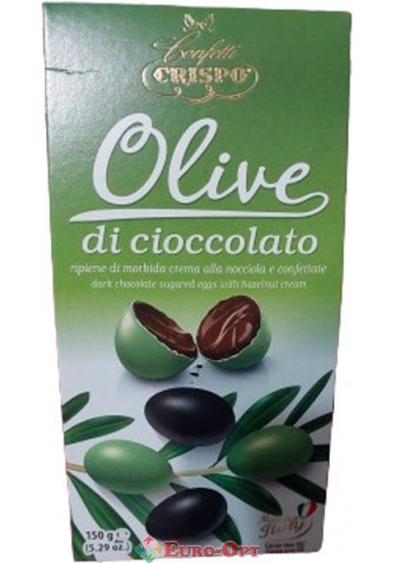 Шоколадное яйцо Confetti Olive di Cioccolato 150g.