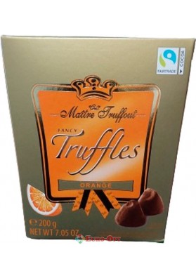 Трюфель Maitre Truffout Truffles Orange (Мэтр Трюффо Апельсин) 200g.