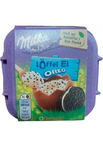 Шоколадные яйца Милка Milka Löffel Ei Oreo 128g.