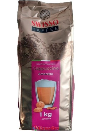 Капучино Swisso Kaffee Cappuccino Amaretto 1kg.