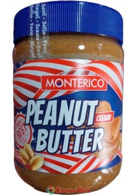 Арахісова олія кремова Monterico Peanut Butter Creamy 500g. —