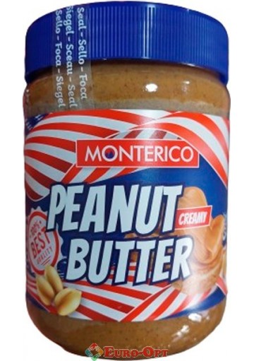 Арахісова олія кремова Monterico Peanut Butter Creamy 500g. —