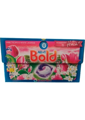 Капсулы для стирки Bold All in 1 Pink Tulips & White Jasmine 36 Caps